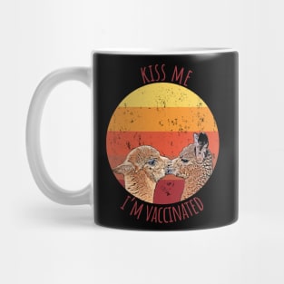 Kiss Me I'm Vaccinated Mug